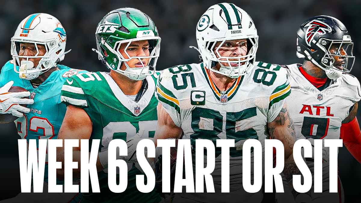 fantasy football week 6, fantasy football, fantasy football tight ends