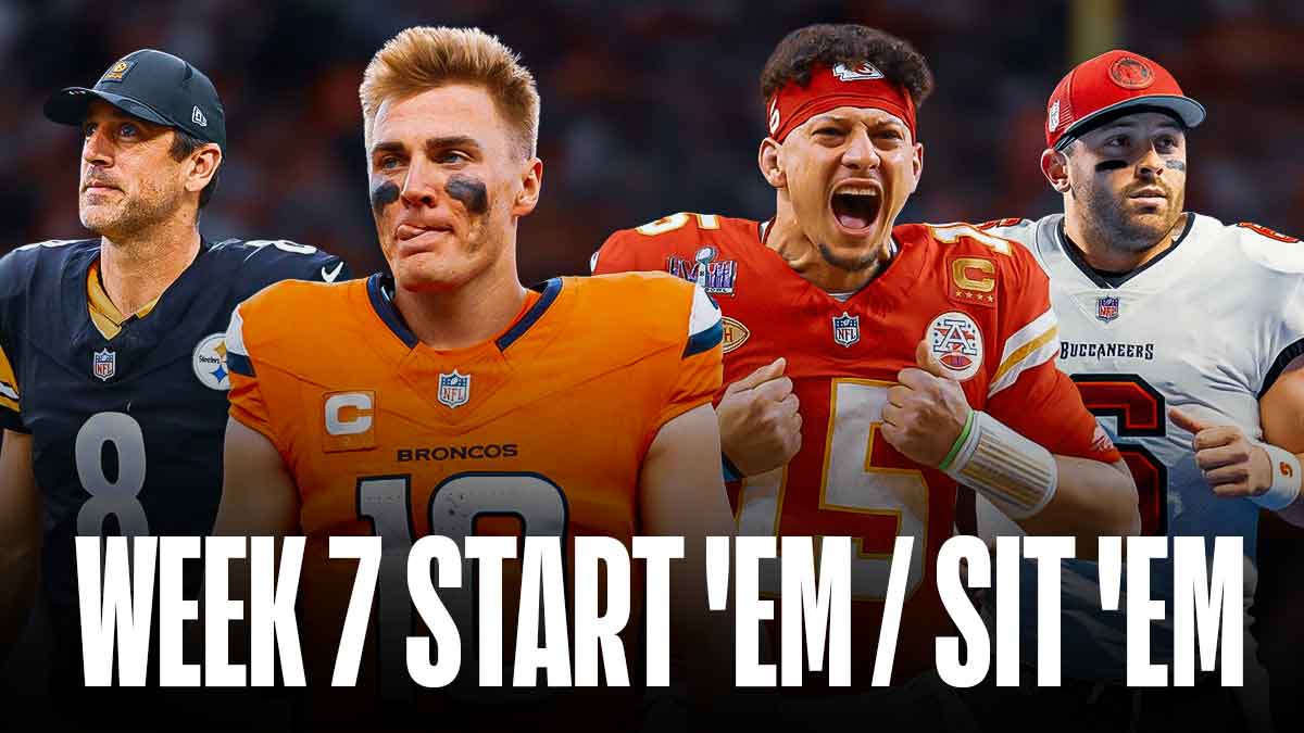 NFL Fantasy Football Week 7 Start ‘Em Sit ‘Em: Quarterback
