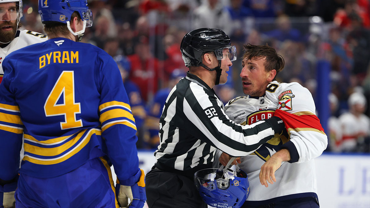 Panthers’ Brad Marchand fined maximum amount after destroying Rasmus Dahlin’s helmet