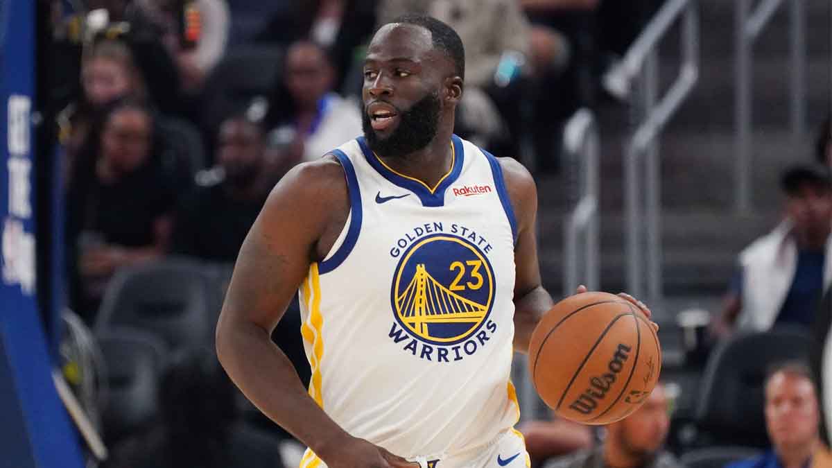 Of course Draymond Green’s first technical was 6.5 minutes into Warriors opener