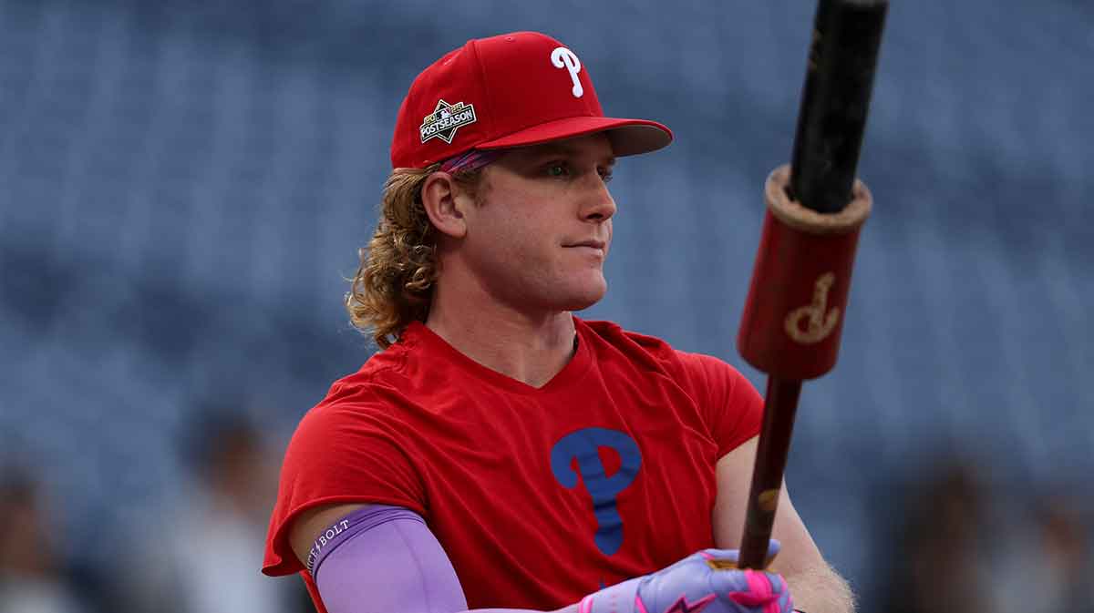 Will Phillies OF Harrison Bader play in Game 3 vs. Dodgers?