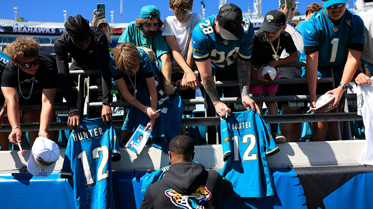 Jaguars’ Travis Hunter preaching patience despite slow start