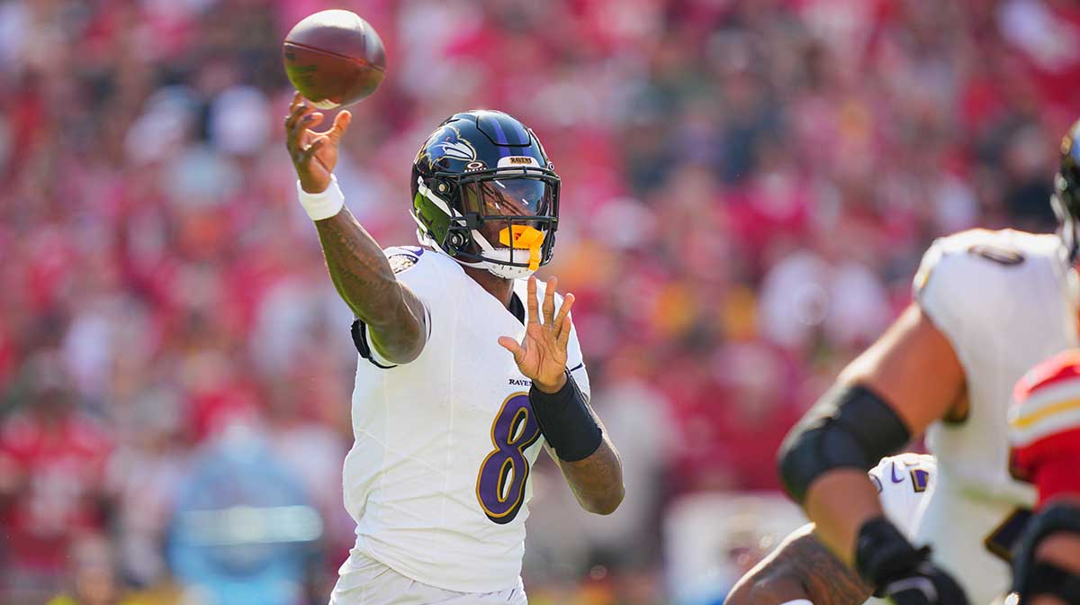 Did Ravens’ Lamar Jackson practice Wednesday?