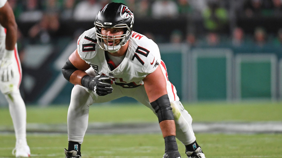 Falcons LT Jake Matthews day to day with injury after Bills stunner