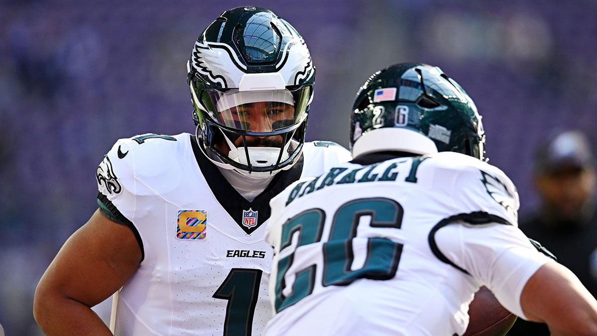 Eagles QB Jalen Hurts earns ‘amazing’ Saquon Barkley review after bounce-back vs. Vikings
