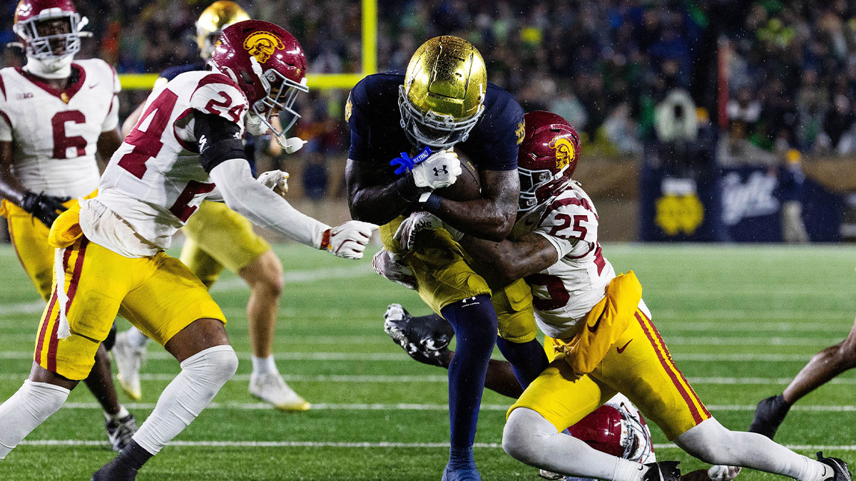 Jeremiyah Love makes Notre Dame history in win over USC
