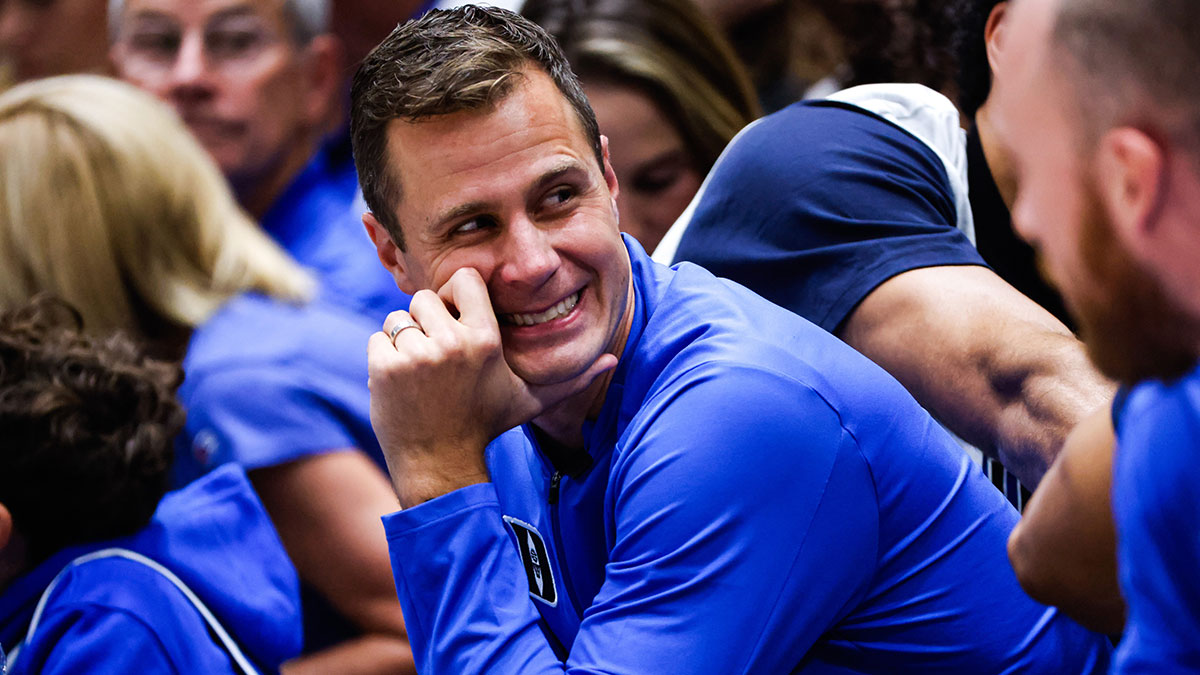 Duke HC Jon Scheyer not afraid despite gauntlet schedule