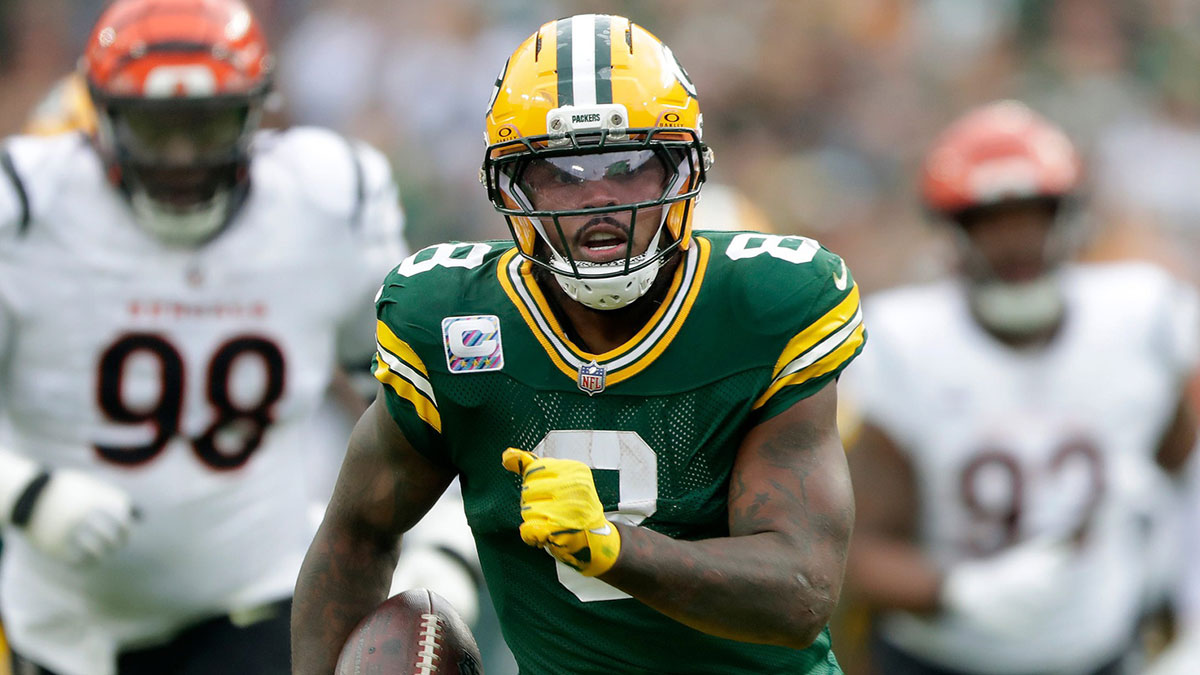 Packers RB Josh Jacobs a ‘true game-time decision’ for Week 7 vs. Cardinals