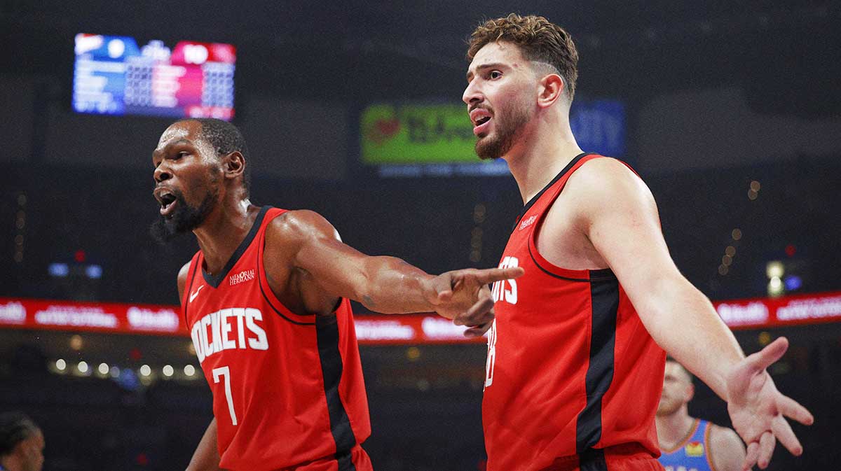 Rockets’ jumbo lineup nearly humbles Thunder, but there’s an 82-game problem