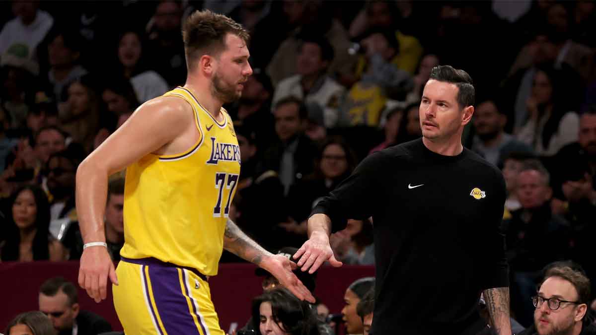 Lakers’ Luka Doncic uses three words to describe JJ Redick’s training camp approach