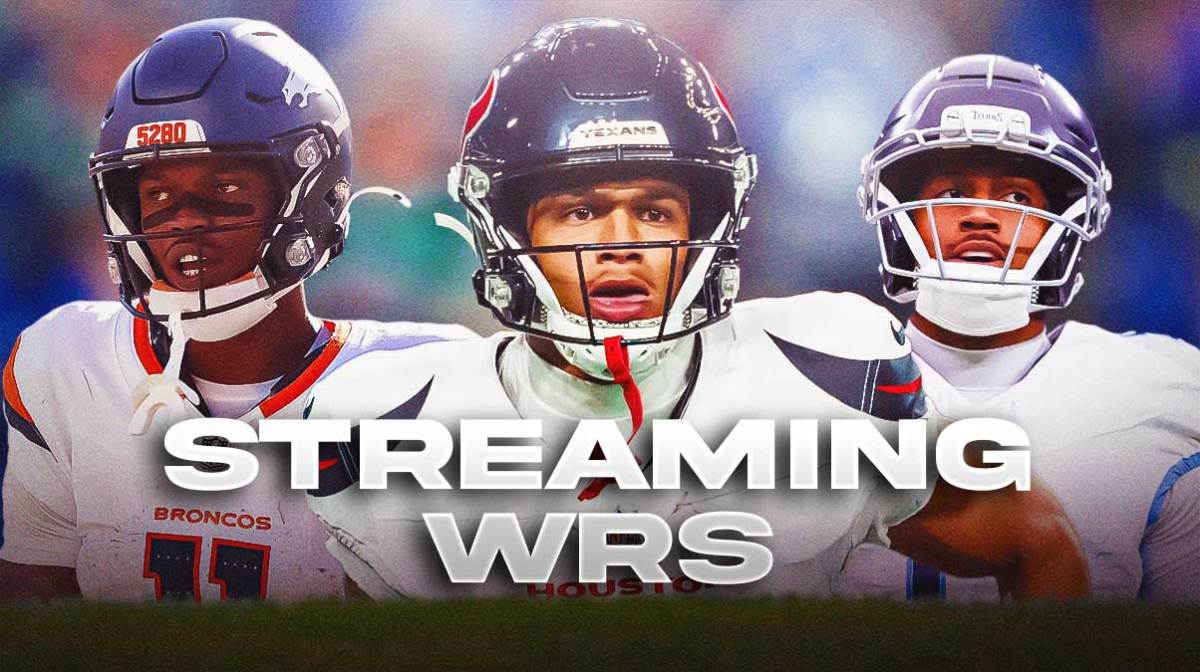 fantasy football wide receivers streaming troy franklin elic ayomanor jaylin noel