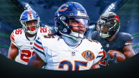 Fantasy football Bears RB Kyle Monangai, Cardinals RB Bam Knight and Giants RB Devin Singletary