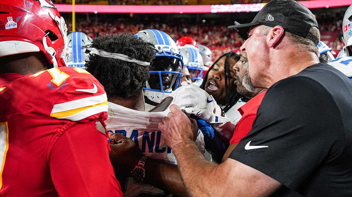 Brian Branch apologizes after hitting Juju Smith-Schuster in the Chiefs-Lions brawl, addressing emotions and penalties after the heated game.