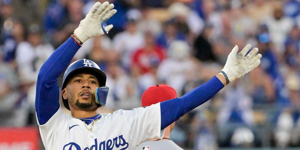 Dodgers’ Mookie Betts ties LA record set in 1953