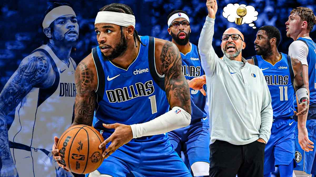Mavericks' Jaden Hardy with Jason Kidd and team thinking about championship