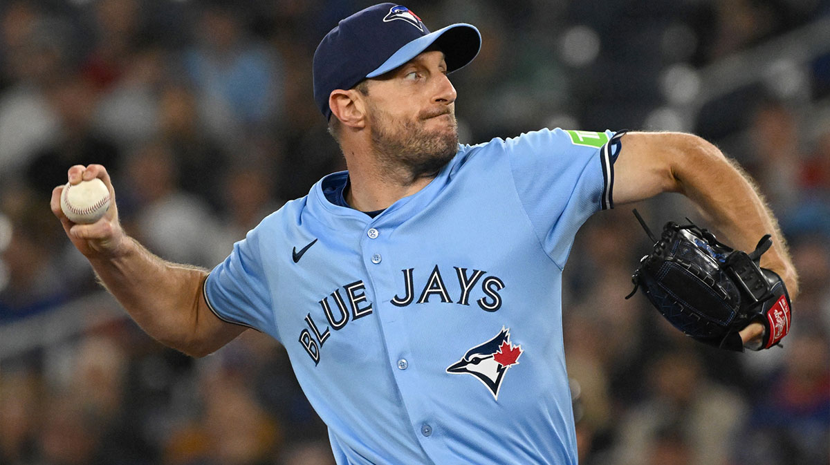 Blue Jays’ Max Scherzer in, Bo Bichette out for ALCS vs. Mariners