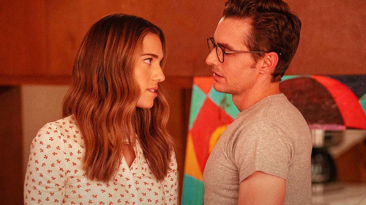 Allison Williams and Dave Franco.