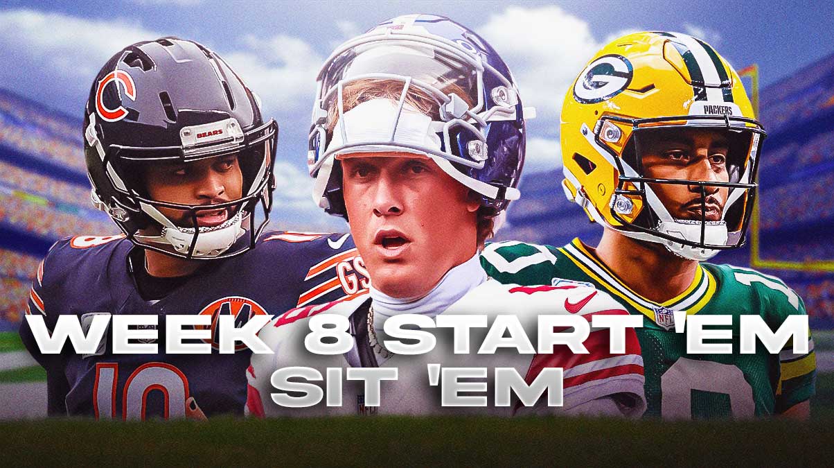 NFL Fantasy Football Week 8 2025 Start ‘Em Sit ‘Em: Quarterback