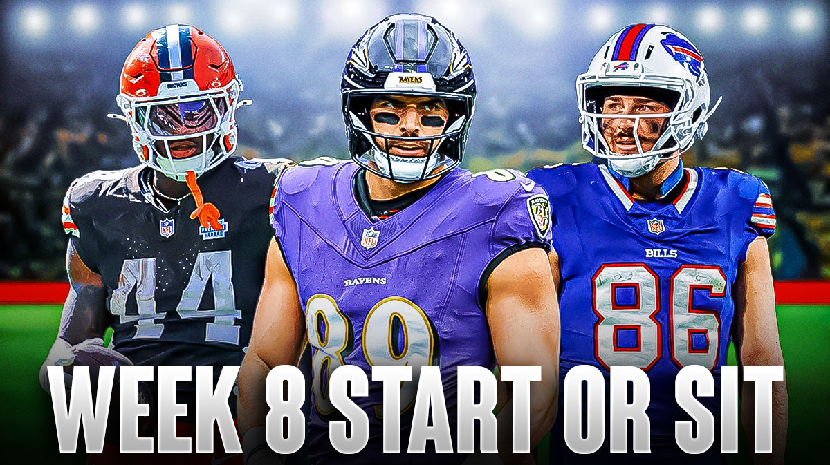 NFL Fantasy Football Week 8 2025 Start ‘Em Sit ‘Em: Tight End