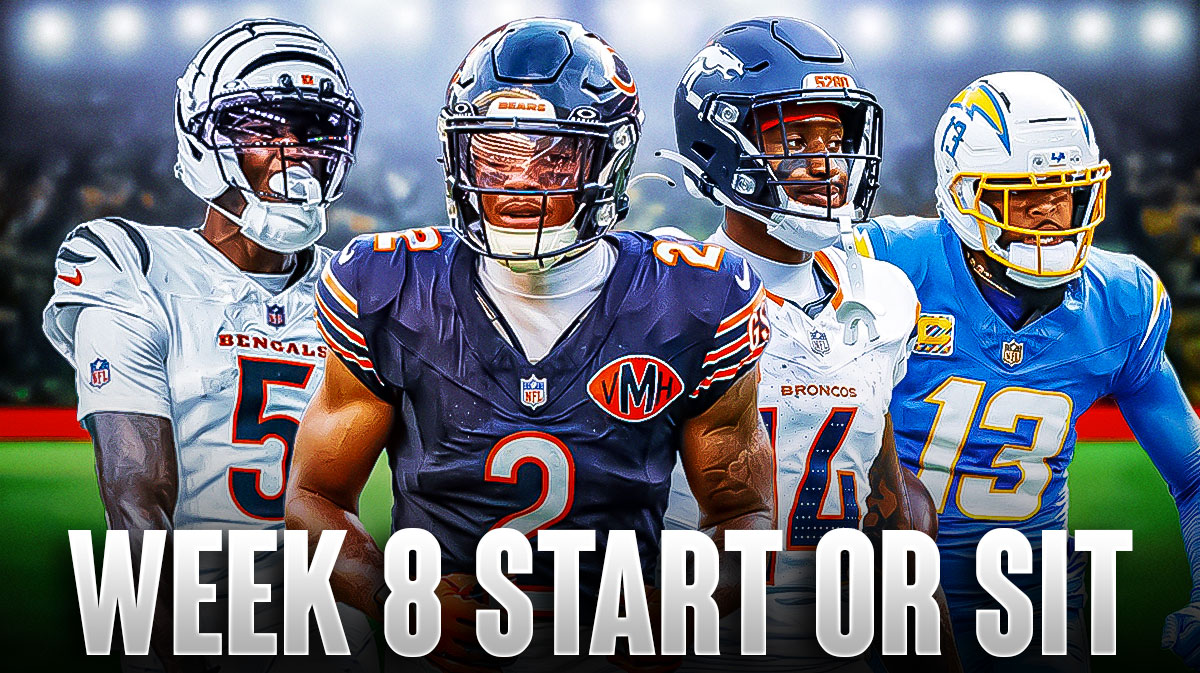 NFL Fantasy Football Week 8 2025 Start ‘Em Sit ‘Em: Wide Receiver