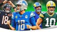 fantasy football start em sit em quarterbacks, jordan love, matthew stafford, jared goff, caleb williams