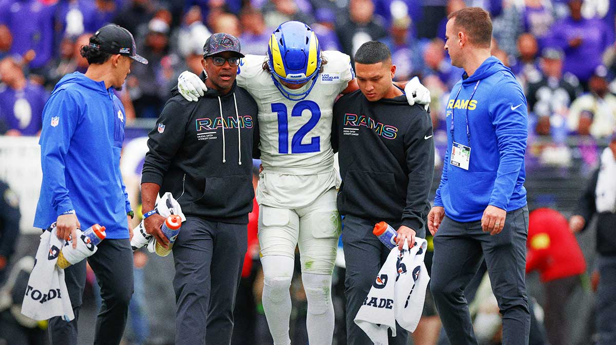 Rams’ Puka Nacua absent from practice after Week 6 injury