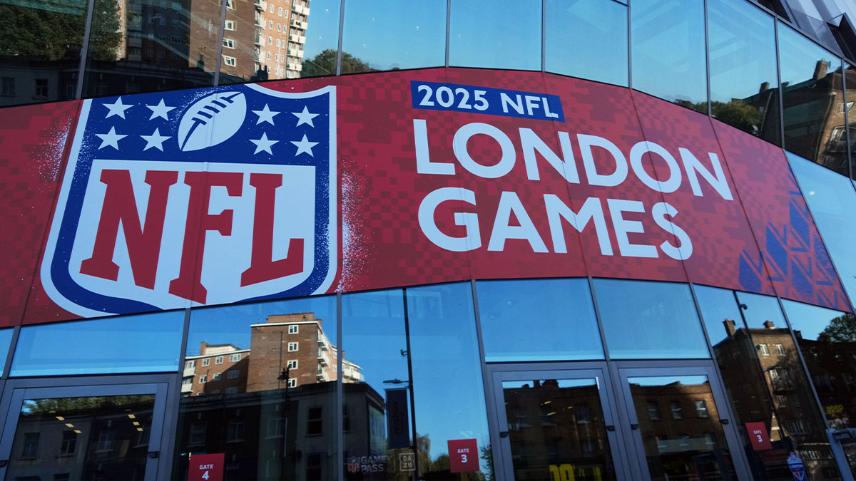 A general overall view of Tottenham Stadium, the site of the 2025 NFL London Games between the Minnesota Vikings and the Cleveland Browns and the Denver Broncos and the New York Jets.