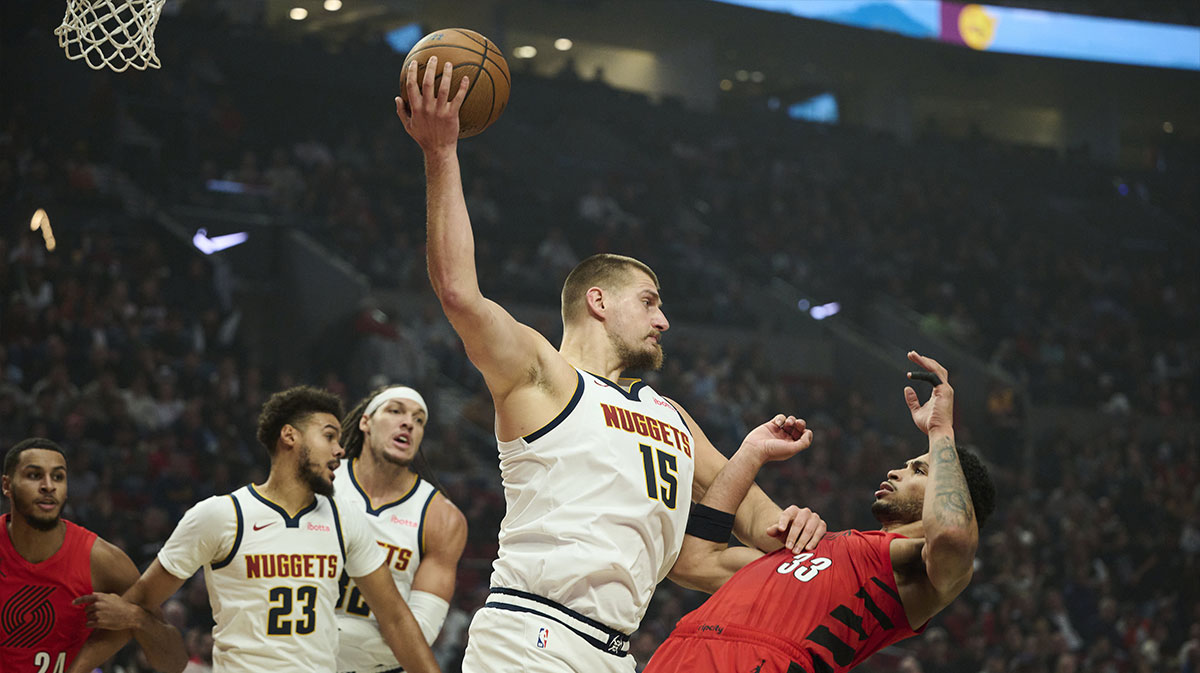 Nuggets’ Nikola Jokic does best Bo Nix impression with wild full-court pass