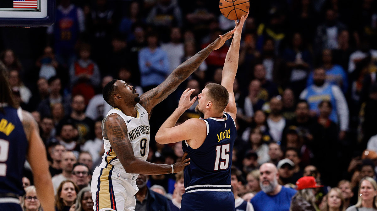 Nuggets’ Nikola Jokic pokes fun at DeAndre Jordan after Pelicans reunion