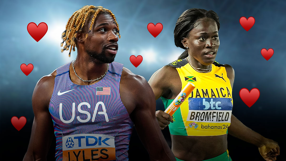 Noah Lyles Junelle Bromfield