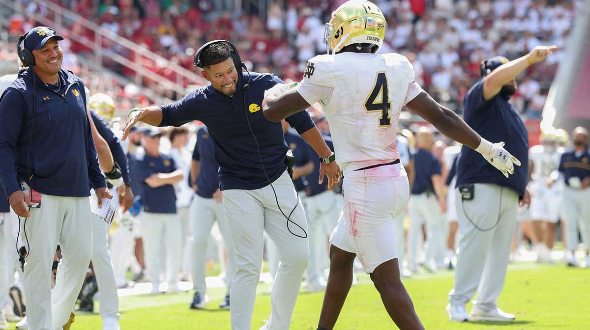 The Jeremiyah Love play that most impressed Notre Dame’s Marcus Freeman