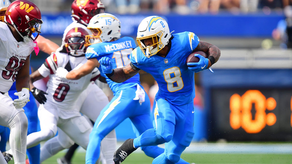 Omarion Hampton to land on Chargers injured reserve with ankle injury
