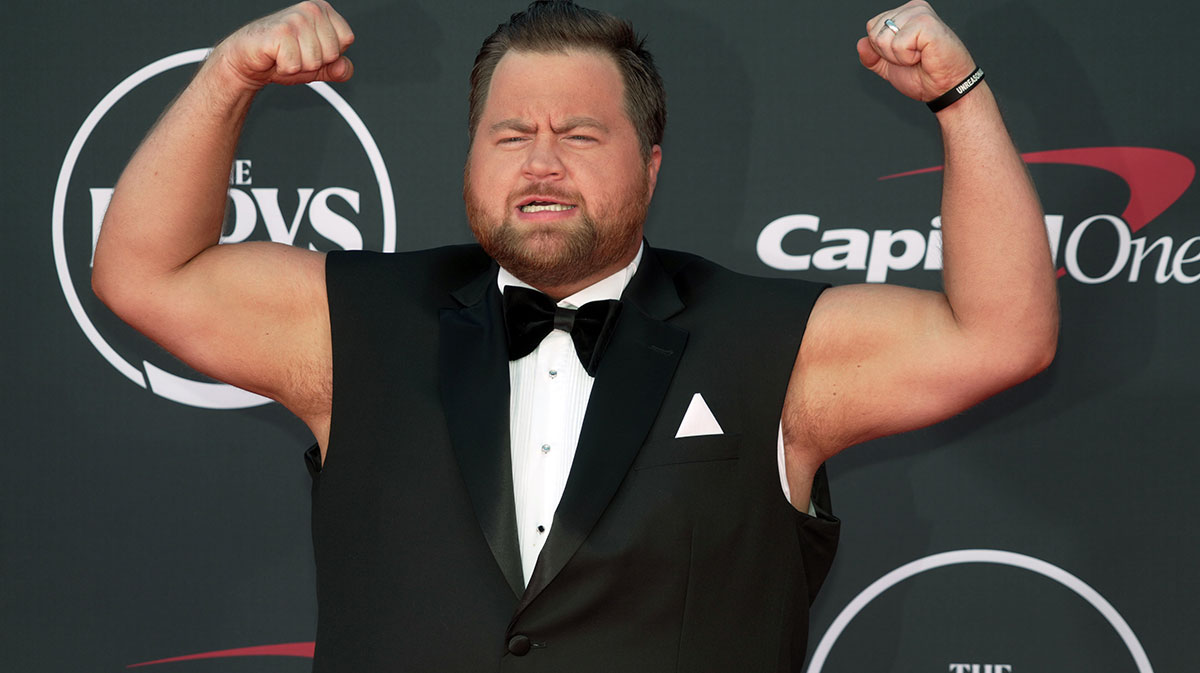 WWE fan Paul Walter Hauser, who talked about the company's rise in ticket prices.