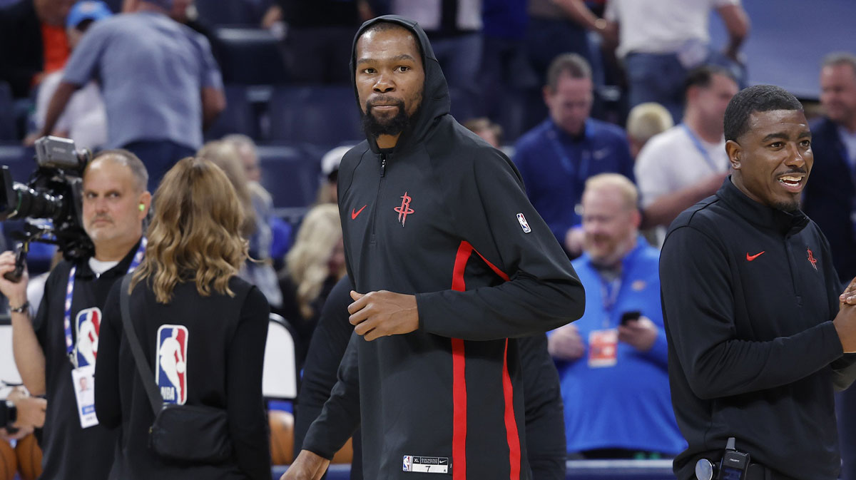 Kevin Durant kicks off Rockets journey with thunderous dunk