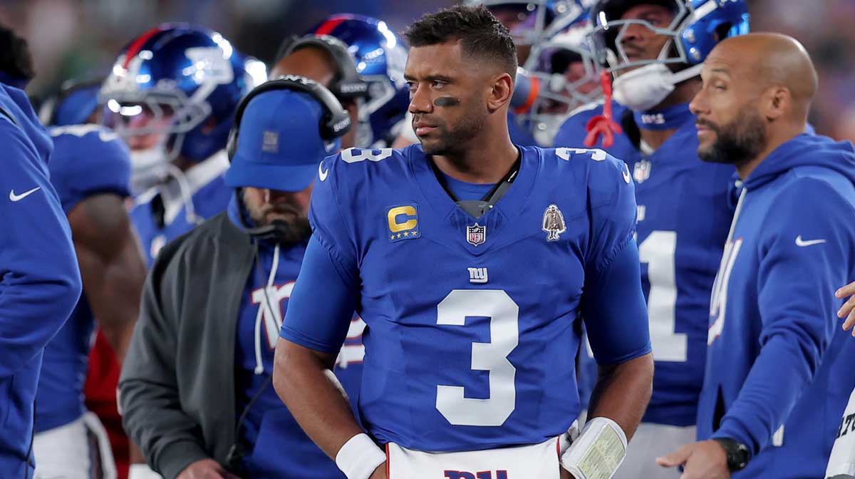 New York Giants quarterback Russell Wilson, who threw his wife, Ciara, a birthday party.