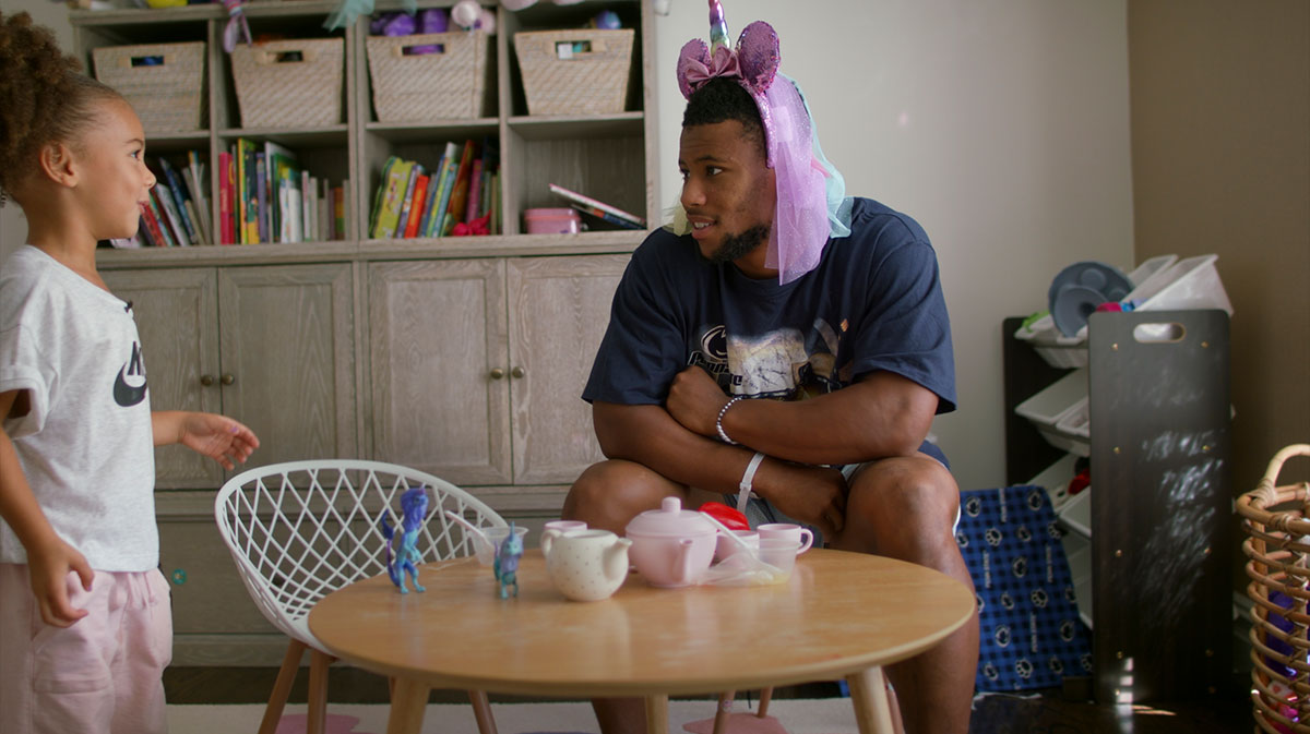 Prime Video's Saquon.