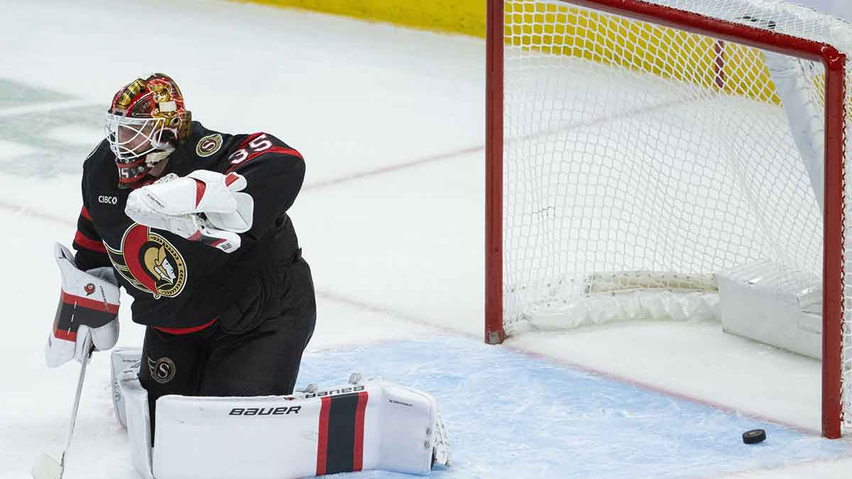 Senators’ Linus Ullmark takes accountability for controversial postgame comments