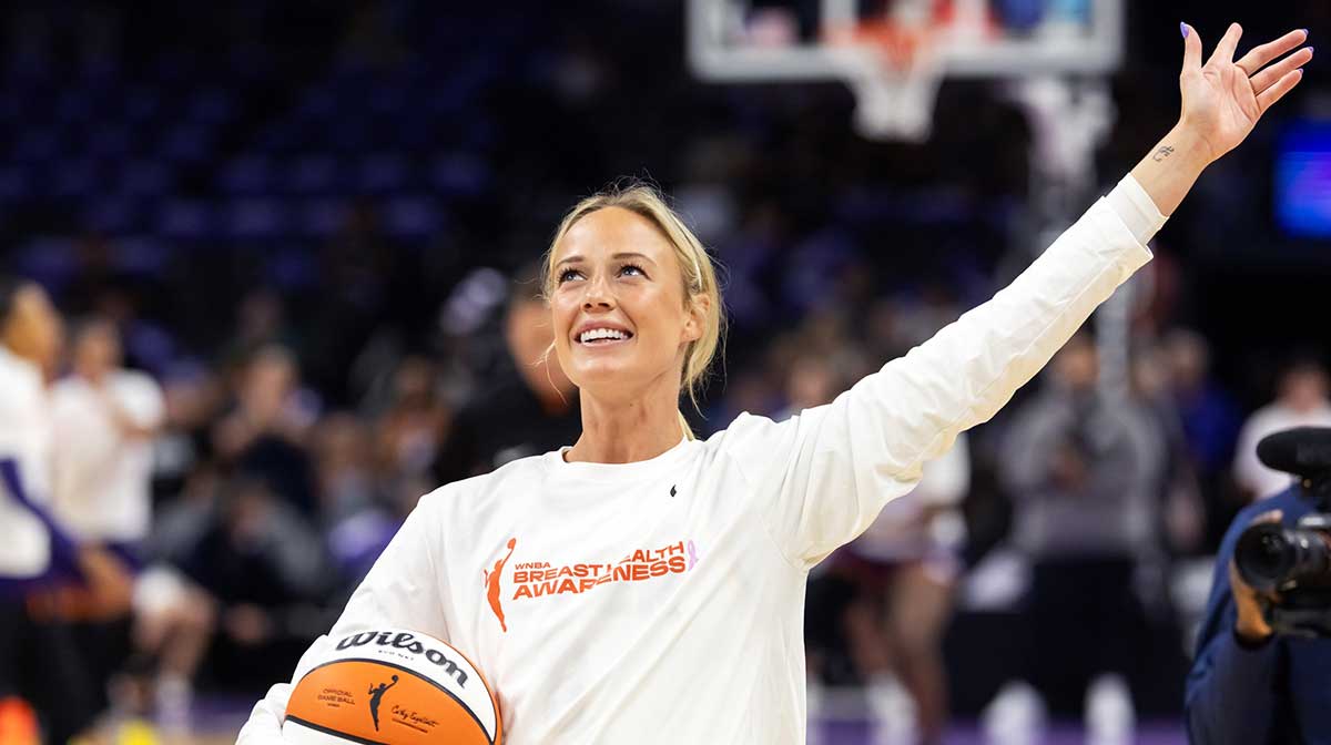 Indiana Fever star Sophie Cunningham.