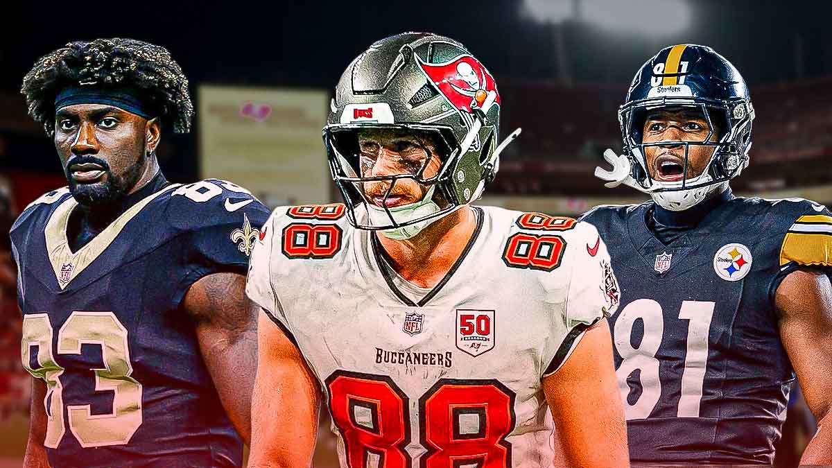 fantasy football streaming tight ends juwan johnson, cade otton, jonnu smith