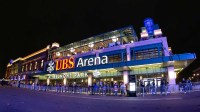 Fans line up outside of UBS Arena before the game between New York Islanders and Toronto Maple Leafs.