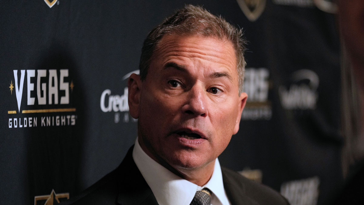 Golden Knights’ Bruce Cassidy trolls Brad Marchand for crying during Boston return