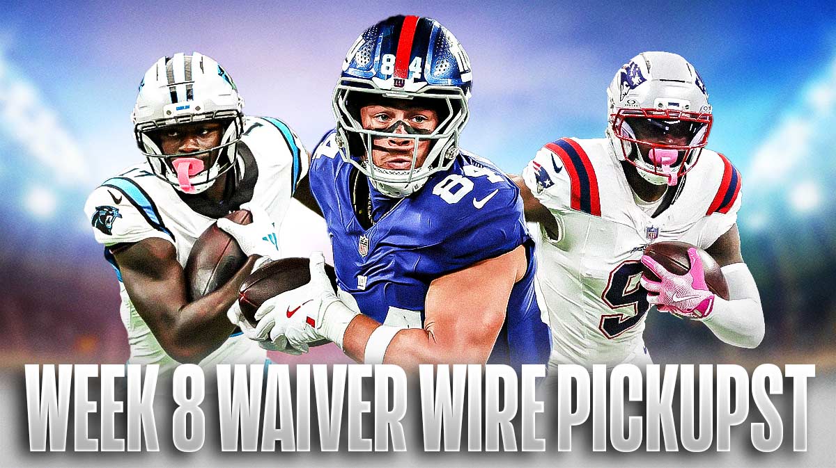 Fantasy Football: Top 10 waiver wire pickups for Week 8 (2025)