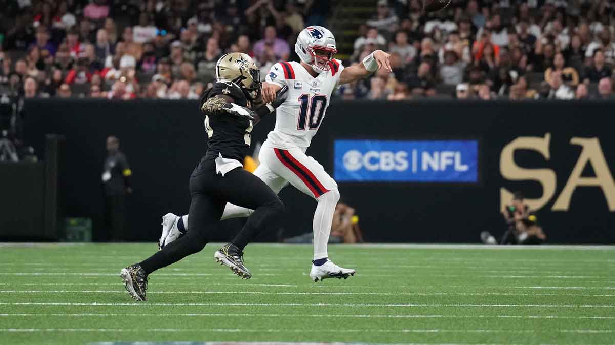 Watch Drake Maye's Patriots teammates lose it over his 'flow state'