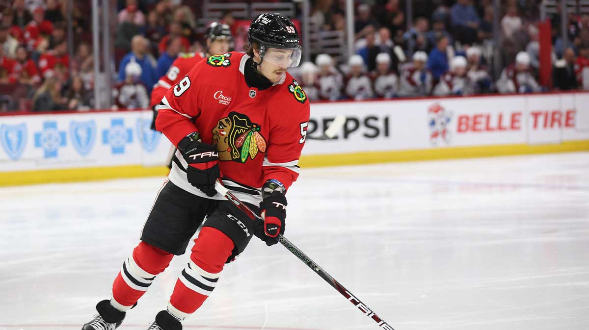Why Blackhawks’ Tyler Bertuzzi won’t comment on non-goal vs. Canucks