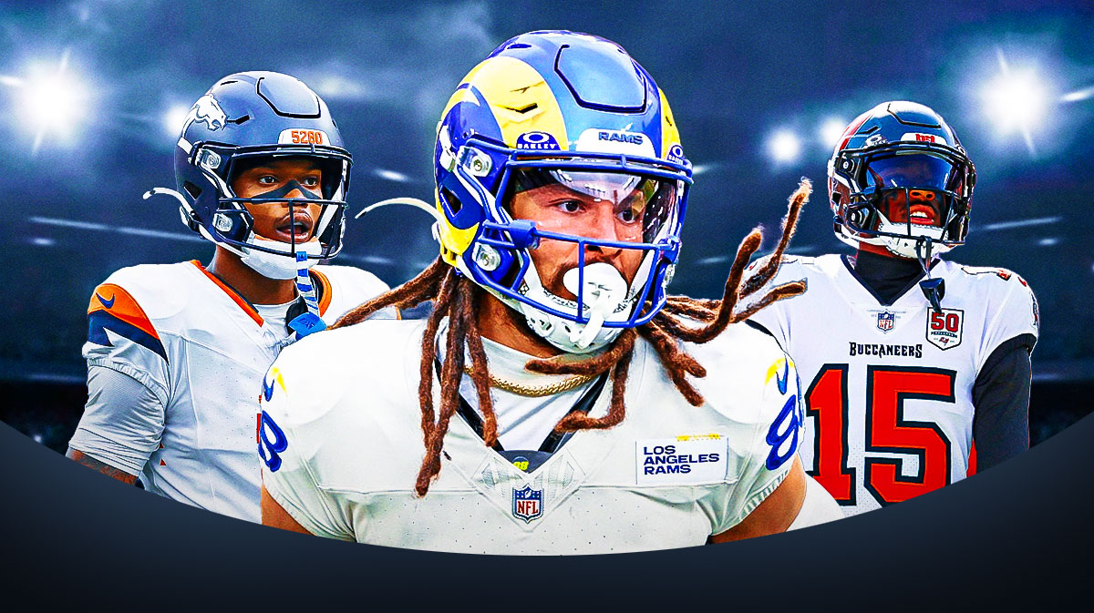 Fantasy football Rams WR Jordan Whittington, Buccaneers WR Tez Johnson and Broncos WR Troy Franklin