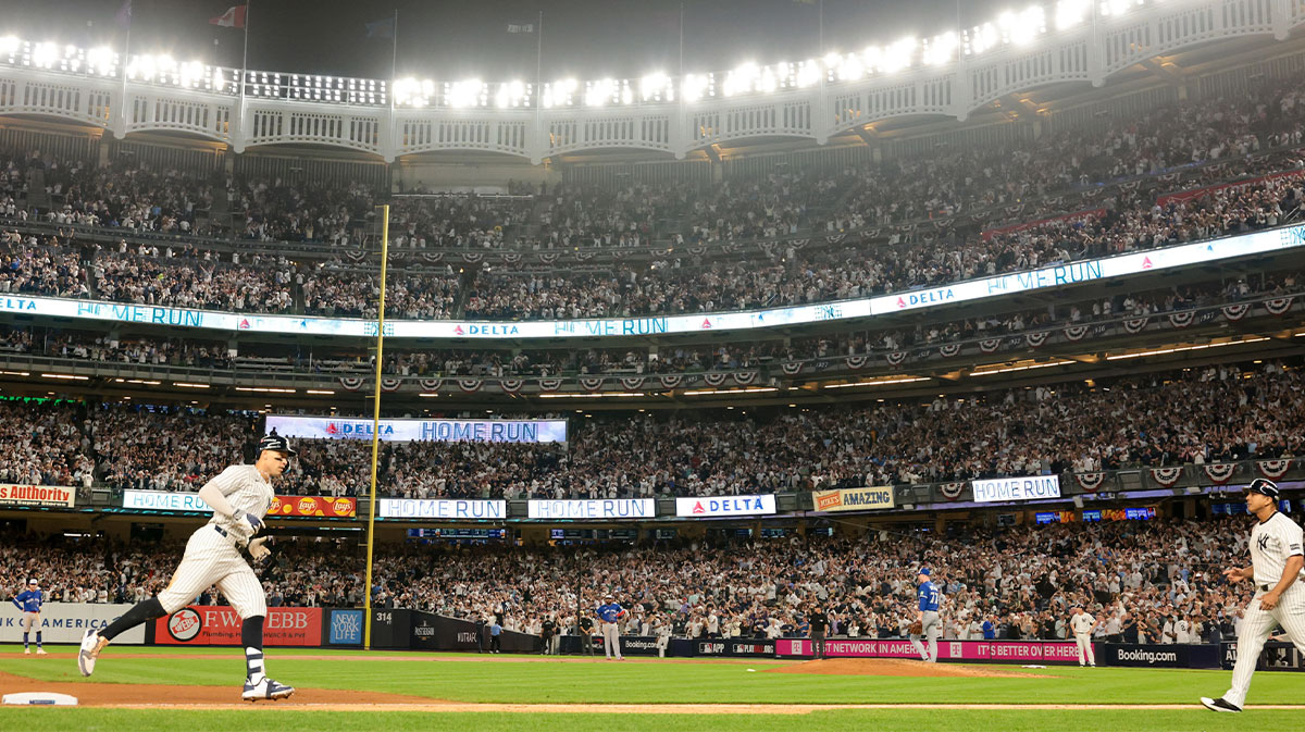 Yankees superstar Aaron Judge thanks Yankee Stadium ghost for foul pole home run