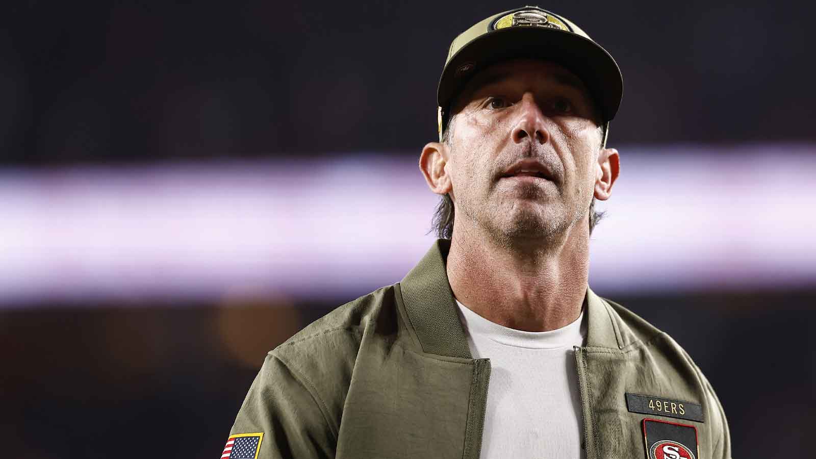 Kyle Shanahan’s 1-word response to possibly benching Brock Purdy for Mac Jones in 49ers-Panthers