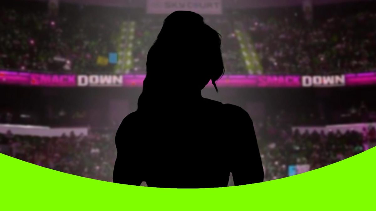 AEW star Anna Jay silhouette