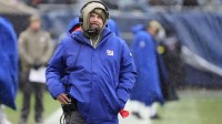 New York Giants head coach Brian Daboll during the second half against the Chicago Bears at Soldier Field.