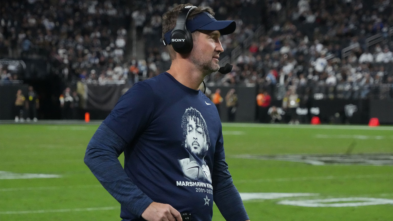 Brian Schottenheimer couldn’t contain his emotions when talking Marshawn Kneeland